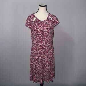 Michael Michael Kors Floral Print Midi Dress women’s size medium